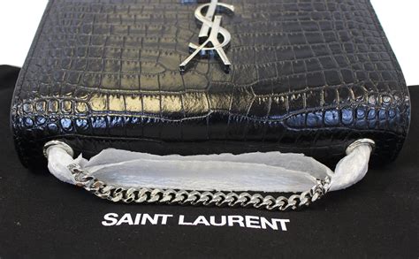 ysl clutches|YSL crocodile clutch.